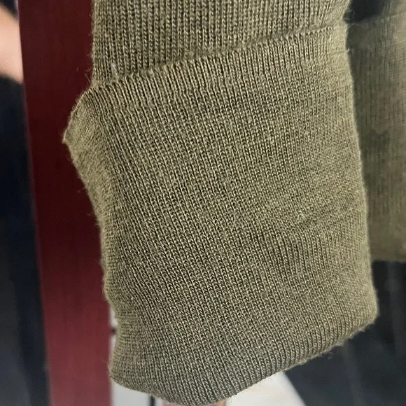 Vintage Nina Leonard brown Cardigan with Chocolate faux fur Collar. - Picture 10 of 10